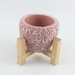 <span class=keywords><strong>Vaso</strong></span> per Piante Succulente <span class=keywords><strong>in</strong></span> Cemento Design Cilindrico a Righe Stile Nordico Stampo <span class=keywords><strong>in</strong></span> <span class=keywords><strong>Gesso</strong></span> - Product Image 4