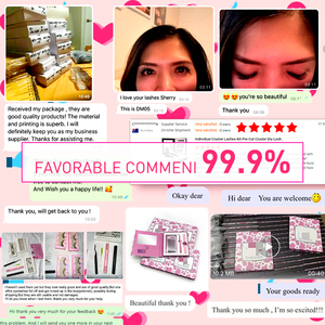 Số lượng lớn cụm lông mi bán buôn (Nhà máy cung cấp trực tiếp) DIY cụm lông mi mở rộng trước cắt phân khúc cá nhân DIY Lash Cụm - Product Image 6