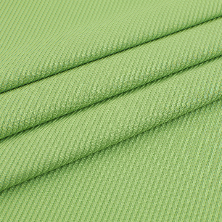 Lightweight Lyocell Rib Knit Fabric 130gsm