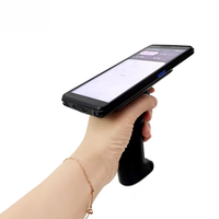 PDA Android robuste 5G pour le commerce de détail, service sur le terrain, écran 6 pouces, 6 Go de RAM + 64 Go de ROM, étui de protection et chargeur rapide en option inclus