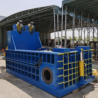 Presse compacteuse hydraulique d'occasion pour ferraille métallique, déchiqueteuse de carrosseries de voitures, prix des machines à presser la ferraille à vendre
