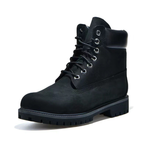 Genuine Leather Classic Men's <b>Work</b> <b>Boots</b> Wheat Leather Safety Shoes Waterproof High Top Outdoor <b>Boots</b> Fashion Casual <b>Boot</b> Bulk - Product Image 2