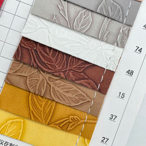 Kain PVC terbaru 1.0 +-0.05MM penjualan langsung dari pabrik kulit grain klasik terasa halus - Product Image 5
