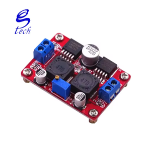 Module élévateur de tension CC rouge haute qualité IN3.5-35V OUT5-56V avec voyant lumineux <span class=keywords><strong>LM2577</strong></span> - Product Image 6