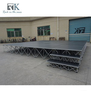 RK Aluminum Alloy Square Truss Platform 1.22m x 1.22m Folding Stage for Exhibitions Quick Install - Product Image 4