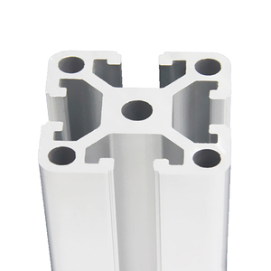 Good Quality Custom 4040W <strong>Aluminum</strong> Anodized Extrusion <strong>40x40</strong> <strong>mm</strong> Silver Industrial Alloy Framing <strong>Profiles</strong> or Workbench CNC - Product Image 5