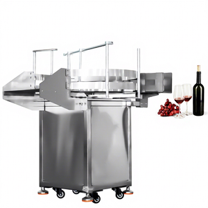 Allround Automatic Rotary Bottle Sorting Unit Full Copper Motor Stainless Cabinet Reliable Rotation Uniform Arrangement Stable - Product Image 1