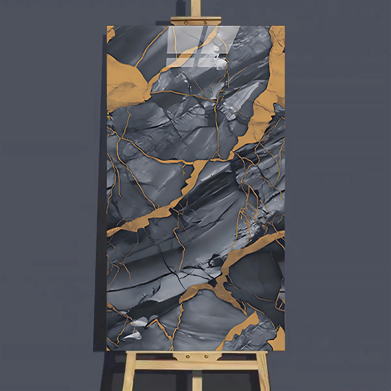 Grayish yellow textured dx-057 - 30cm * 60cm * 2.5mm 1 piece
