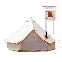 Tente cloche en toile de luxe pour hôtel en plein air Glamping Camping Trade Show Tentes