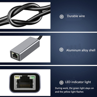 Pour Xiaomi Nintendo Switch carte réseau ordinateur portable Windows1000M 100M type-c à RJ45 Lan Type C USB Gigabit Ethernet câble adaptateur
