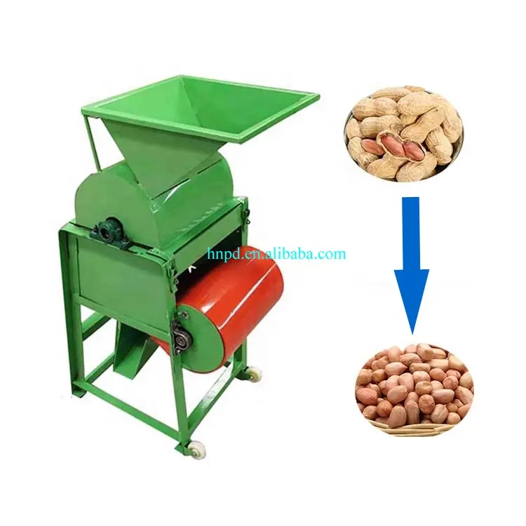 Commercial Low Price Electric Small Groundnut Shell Removing Shelling Machinery Peanut Sheller Machine For Sale