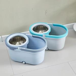 Nouveauté Poteau télescopique en acier inoxydable rotatif à 360 degrés Design <span class=keywords><strong>suspendu</strong></span> Meilleur ensemble de vadrouille de nettoyage - Product Image 5