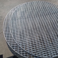 Grille de drainage de tranchée robuste / Grille de sol en acier