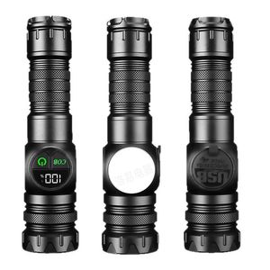 Rechargeable Zoom <b>Flashlight</b> With Cob Side Light Magnetic Base High Intensity Outdoor Work Torch 1200 MAh <b>Led</b> Light Source - Product Image 5
