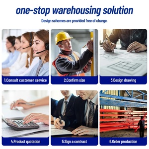 Đôi dầm sâu công nghiệp Pallet kho lưu trữ thép Pallet Kệ nặng Hệ thống kệ chọn lọc kệ không gỉ - Product Image 4