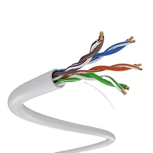 Компьютерный сетевой кабель OEM UTP cat5e/cat6 Интернет-кабель медь/CCA провод связи cat5e кабель utp черный