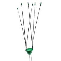 Lumière LED électrique en forme de luciole, éclairage extérieur automatique à moteur oscillant, PVC IP44 DC 6-24V, éclairage paysager, décoration de pelouse
