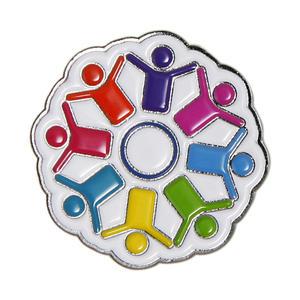 Insignia de PIN sonriente personalizada de esmalte Duro y suave para manualidades de metal de la mejor calidad - Product Image 2