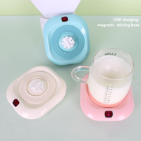 DD3080 Tasse à café moderne universelle à agitation automatique, écologique, jetable, avec poignée, port de charge USB et bouchon de paille, pour usage professionnel