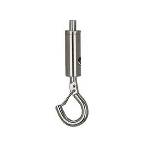 Steel Gripper Hook Cable For Hanging Lights Suspension Cable Wall Clips Joint Lamp Swivel Wire Rope Clip