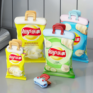 Portable Sealing Clips For Food Bags Airtight Reusable Lightweight Multifunctional Snack Storage Clips With Large Opening - Product Image 4