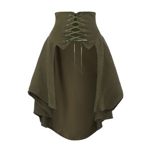Costume gothique Lolita jupe mi-longue médiévale Halloween Performance Wear jupe <span class=keywords><strong>Pirate</strong></span> robe à volants pour les femmes - Product Image 4