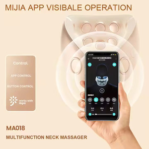 Masajeador de hombros y cuello con calefacción, masajeador de espalda y cuello, aplicación Mijia, control de vibración Shiatsu - Product Image 6