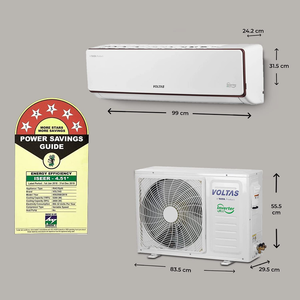 Climatiseur split 1,5 tonne 5 étoiles, réfrigérant R32, nouvelle fréquence variable, télécommande, filtre anti-poussière pour usage domestique et professionnel - Product Image 2