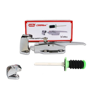 กุญแจล็อคแบบฝัง Gemi Plane Handle 4 รู สแตนเลส สำหรับประตู พร้อมกุญแจและอุปกรณ์ - Product Image 4