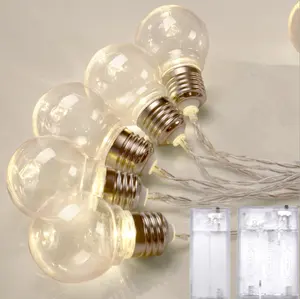 5cm la lampadina trasparente articolo per feste di nozze altre decorazioni per feste luce a LED per feste con bianco caldo bianco colorato