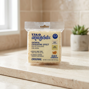 Esponjabon Mini 2-in-1, 36 Pezzi, Spugna per Sapone all'Avena con Setole Lunghe in PE |   Semplice strumento esfoliante e nutriente per il bagno, lavabile - Product Image 3