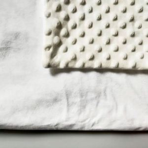Couverture pour bébé en velours de haute qualité, sublimable, avec billes de massage, pour impression personnalisée - Product Image 3