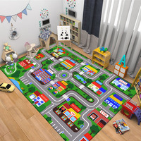 New Wholesale Living Room Carpet Non Slip Home Crystal Velvet Print Area Rugs Living Room Carpet
