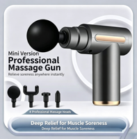 Coffret Cadeau Bien-être Premium Promotionnel : Pistolet de Massage Portable, Masseur de Cou, Tasse de Voyage – Idéal pour le Bureau, les Affaires, Thanksgiving, Noël