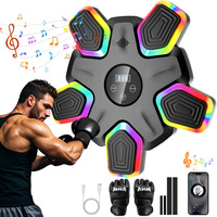 Appareil d'entraînement électronique de boxe, cible murale musicale intelligente pour la boxe, équipement de fitness anti-stress