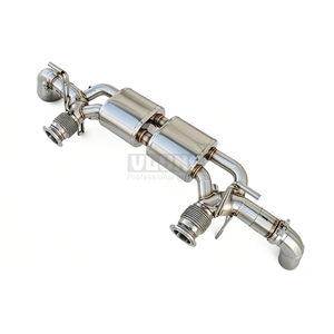 Système d'échappement à double résonateur avec soupapes pour Audi R8 V10 5.2L 2009-2015 - Product Image 1