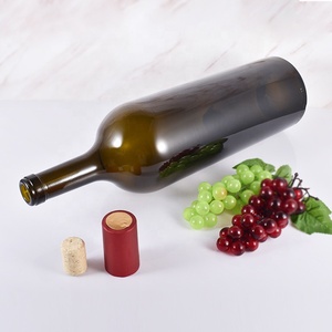Bouteille épaisse géante <span class=keywords><strong>de</strong></span> vin rouge <span class=keywords><strong>de</strong></span> Bordeaux antique vintage 3L avec <span class=keywords><strong>bouchon</strong></span> en bois sans fuite - Product Image 4