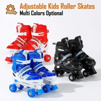 Patins à roulettes pour enfants, patins à roulettes réglables à quatre roues, chaussures de patinage, vente en gros directe d'usine en stock