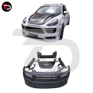 Ventes chaudes Kit carrosserie large HM pour <span class=keywords><strong>Cayenne</strong></span> <span class=keywords><strong>S</strong></span> <span class=keywords><strong>Turbo</strong></span> <span class=keywords><strong>958</strong></span> 2011-2013 avec élargisseurs d'ailes capot - Product Image 5