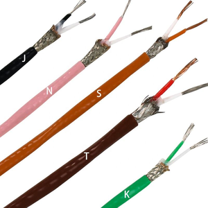 Cable de Extensión para Termopar Tipo K VANORM FEP KAFPF, Impermeable, Cable para Termopar K/N/<span class=keywords><strong>J</strong></span>/T/S, Resolución 1.1C para Temperatura - Product Image 2