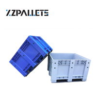 1200*1000*760Mm Plastic Palletdoos Voor Groenten En Fruit Hdpe/Pp Goedkope Fabriek Levering Palletcontainer