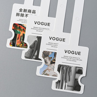 Étiquettes en papier recyclées et personnalisables Sacs pour chaussures Jeans pour vêtements Étiquettes volantes en papier d'aluminium gaufré de luxe