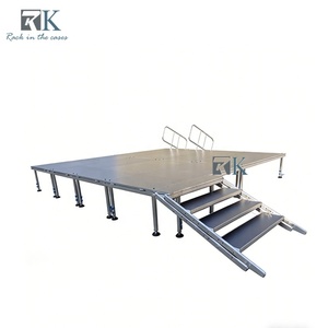 <b>Aluminum</b> Guardrails Platform Stage Safety Stage Dance Wear for Concert - Product Image 1
