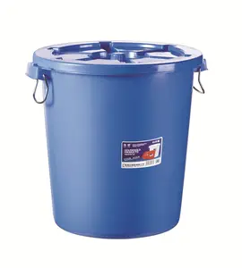 高品质材料工厂价格100 L 26加仑大重型带手柄塑料桶储物塑料桶