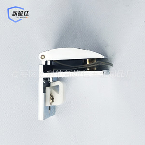 บานพับกระจกโลหะผสมสังกะสี Xin Xiong Jia แบบติดตั้งบนพื้นผิว สำหรับประตูตู้ - Product Image 3