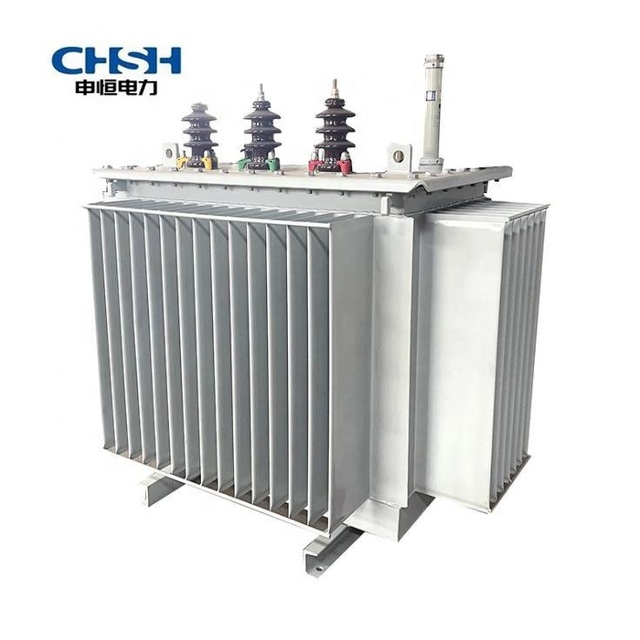 CHSH 350KVA 1500KVA 3000KVA Oil-immersed Power Transformer 50Hz/60Hz Three-Phase Step Up/down S11-M Model Round Coil