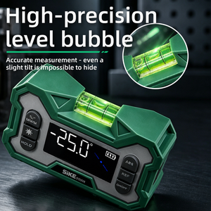 Inclinomètre laser numérique à faisceau vert haute précision avec affichage LED pour la mesure <span class=keywords><strong>de</strong></span> pente et la détection d'angle magnétique - Product Image 4