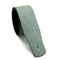 Ceintures de guitare en cuir PU vert noir de haute qualité sangles de guitare électrique acoustique sangle de basse