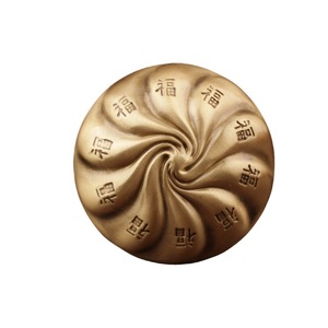 Adorno de Latón con Forma de Bollo al Vapor, Trompo Giratorio de Estilo Chino, Decoración para el Hogar, Regalo - Product Image 5