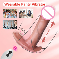 Vibrador Anal de Silicona Telescópico Controlable por Aplicación, Dildo Portátil para Mujeres, Control Remoto, Estimulación Vaginal, Juguetes Sexuales
